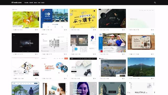 舍不得告訴你的10個網頁設計靈感站（要收藏）